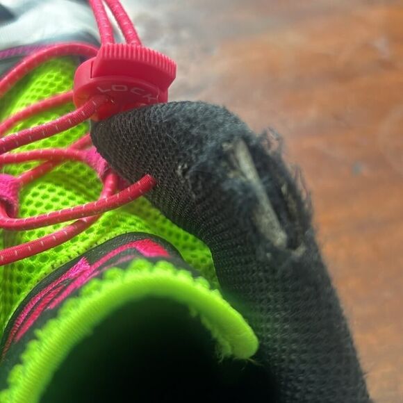 JORDAN WESTBROOK TAKE 3 NEON ELECTRIC GREEN COLOURFUL SNEAKERS SIZE 7Y - Picture 6 of 8